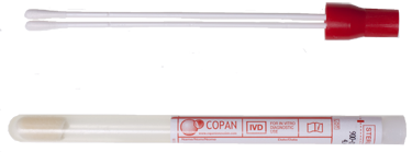 cotton swab and transport tube